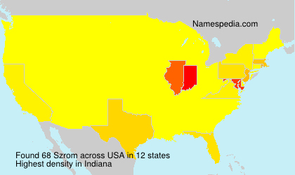 Surname Szrom in USA Surname Szrom in USA