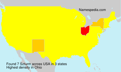 Surname Szturm in USA Surname Szturm in USA