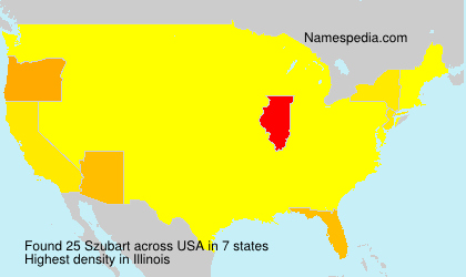 Surname Szubart in USA Surname Szubart in USA