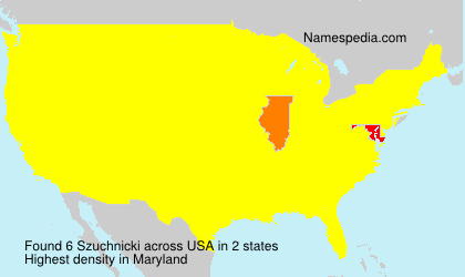 Surname Szuchnicki in USA Surname Szuchnicki in USA