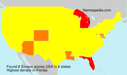 Surname Szuecs in USA Surname Szuecs in USA