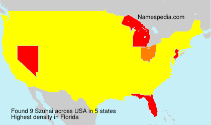 Surname Szuhai in USA Surname Szuhai in USA