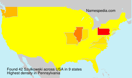 Surname Szulkowski in USA Surname Szulkowski in USA