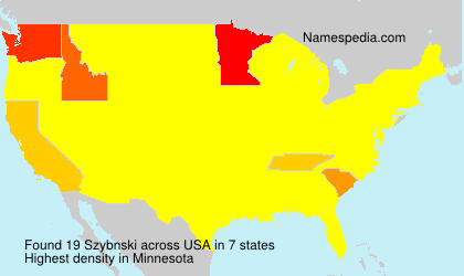Surname Szybnski in USA Surname Szybnski in USA