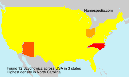 Surname Szychowicz in USA Surname Szychowicz in USA