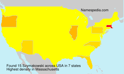 Surname Szymakowski in USA Surname Szymakowski in USA