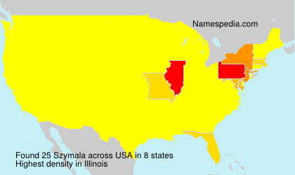 Surname Szymala in USA Surname Szymala in USA