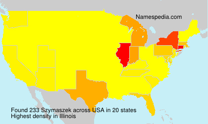 Surname Szymaszek in USA Surname Szymaszek in USA