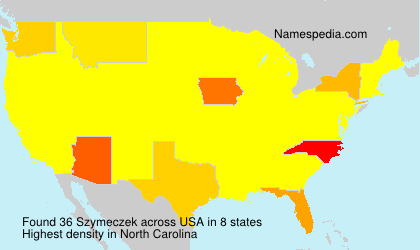 Surname Szymeczek in USA Surname Szymeczek in USA