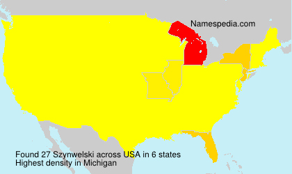Surname Szynwelski in USA Surname Szynwelski in USA