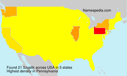 Surname Szyplik in USA Surname Szyplik in USA
