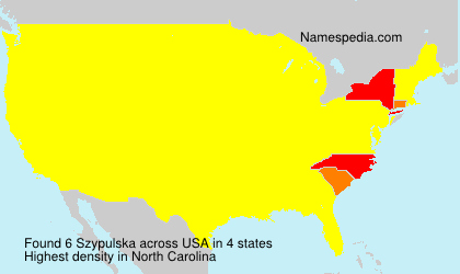 Surname Szypulska in USA Surname Szypulska in USA