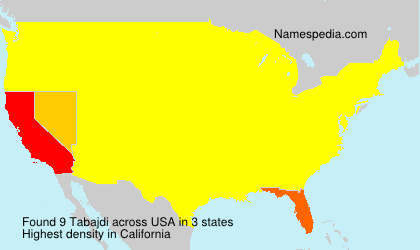 Surname Tabajdi in USA Surname Tabajdi in USA