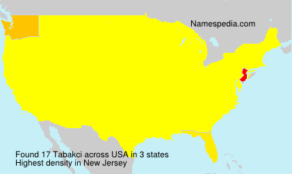 Surname Tabakci in USA Surname Tabakci in USA
