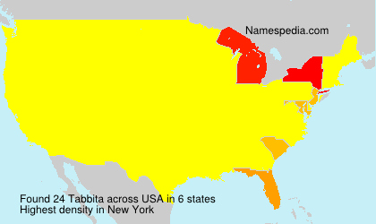 Surname Tabbita in USA Surname Tabbita in USA