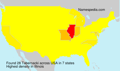 Surname Tabernacki in USA Surname Tabernacki in USA
