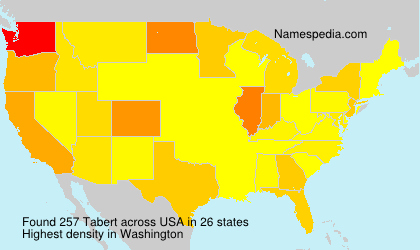 Surname Tabert in USA Surname Tabert in USA