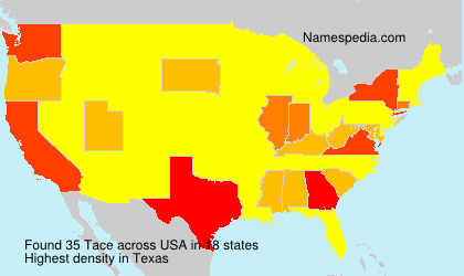 Surname Tace in USA Surname Tace in USA
