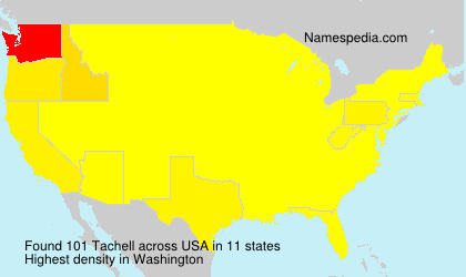 Surname Tachell in USA Surname Tachell in USA
