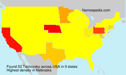Surname Tachovsky in USA Surname Tachovsky in USA