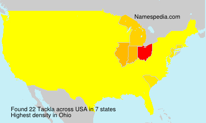 Surname Tackla in USA Surname Tackla in USA