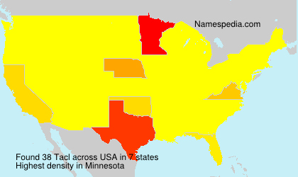 Surname Tacl in USA Surname Tacl in USA