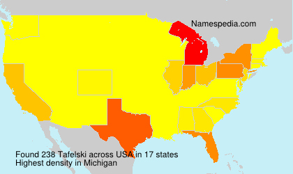 Surname Tafelski in USA Surname Tafelski in USA