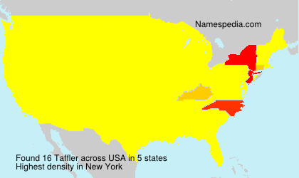 Surname Taffler in USA Surname Taffler in USA