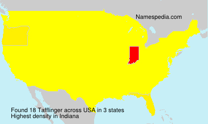 Surname Tafflinger in USA Surname Tafflinger in USA
