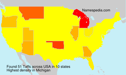 Surname Taffs in USA Surname Taffs in USA