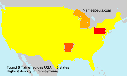 Surname Tafner in USA Surname Tafner in USA