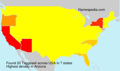 Surname Taggesell in USA Surname Taggesell in USA
