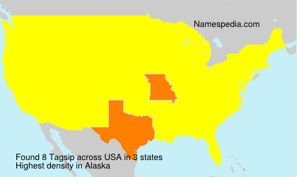 Surname Tagsip in USA Surname Tagsip in USA