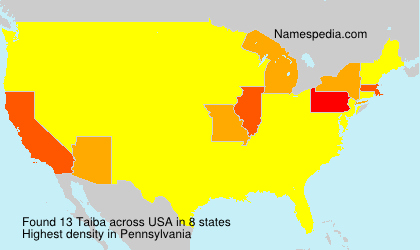 Surname Taiba in USA Surname Taiba in USA