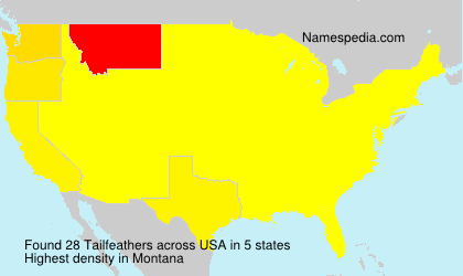 Surname Tailfeathers in USA Surname Tailfeathers in USA