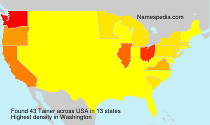 Surname Tainer in USA Surname Tainer in USA