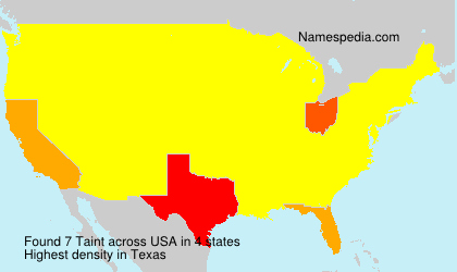 Surname Taint in USA Surname Taint in USA