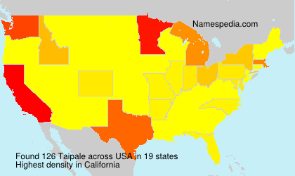 Surname Taipale in USA Surname Taipale in USA