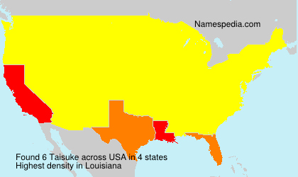 Surname Taisuke in USA Surname Taisuke in USA