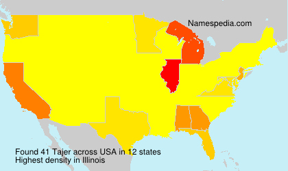 Surname Tajer in USA Surname Tajer in USA