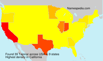 Surname Tajonar in USA Surname Tajonar in USA