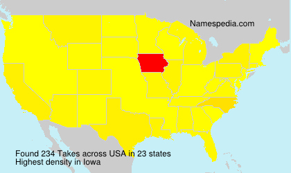 Surname Takes in USA Surname Takes in USA