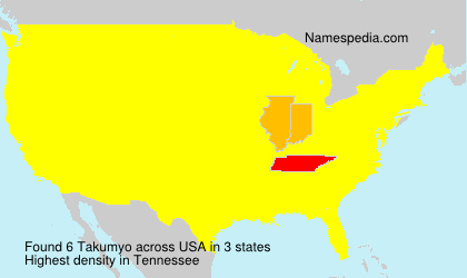 Surname Takumyo in USA Surname Takumyo in USA