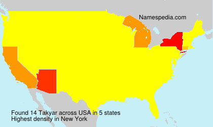 Surname Takyar in USA Surname Takyar in USA