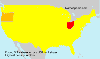 Surname Talabere in USA Surname Talabere in USA