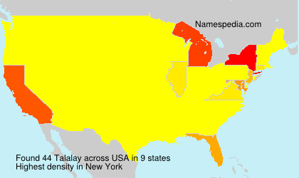 Surname Talalay in USA Surname Talalay in USA