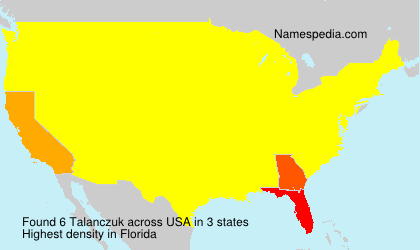 Surname Talanczuk in USA Surname Talanczuk in USA