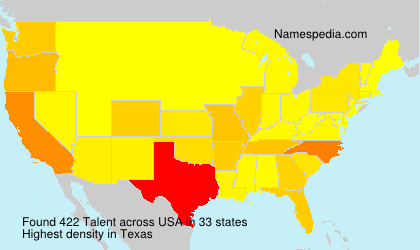 Surname Talent in USA Surname Talent in USA