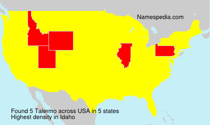 Surname Talermo in USA Surname Talermo in USA