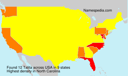 Surname Talita in USA